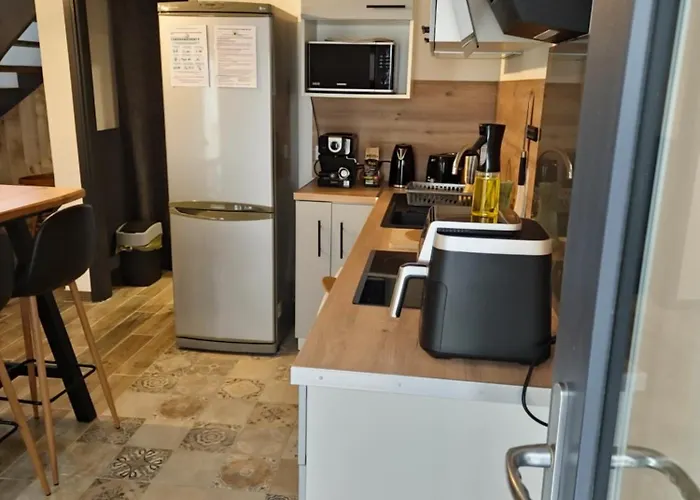 Ferienhaus Les Deux Pieds Sous La Couette Saint-Aubin-Sur-Mer (Calvados)