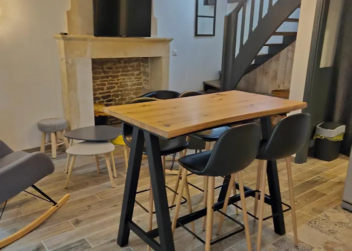 Ferienhaus Les Deux Pieds Sous La Couette Saint-Aubin-Sur-Mer (Calvados)